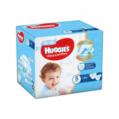 Scutece Huggies Ultra Comfort Nr.5, Baietei, 12-22 kg, 84 buc foto