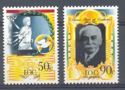 ARUBA 1994 COMITETUL OLIMPIC INTERNATIONAL foto