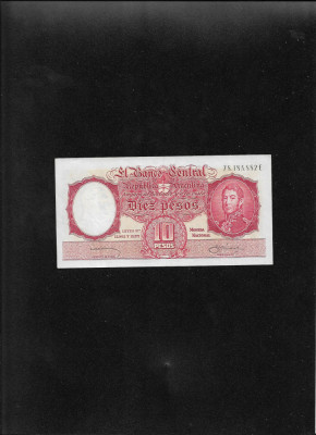 Argentina 10 pesos 1956 (61) seria78183882 foto