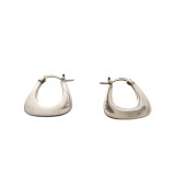 Cercei inox dama patrati