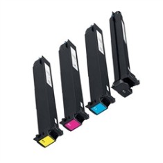 Set toner Konica Minolta Cyan 2x Black Yellow Magenta TN312Y TN312M TN312K TN312C 8938-705