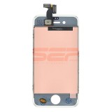 Display LCD Touchscreen cu Rama Alb Apple iPhone 4S, Original China, Bulk