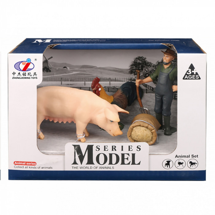 Set Figurine Porc Si Cocos 2894