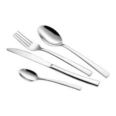 Set 4 tacamuri Meisuk, otel inoxidabil, argintiu