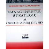 Managementul strategic al firmei de comert si turism