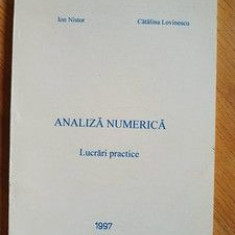 Analiza numerica. Lucrari practice- Ion Nistor