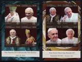 ST. VINCENT &amp; GRENADINES 2015 - Papa Benedict si Papa Francisc/ blocuri MNH