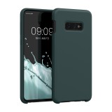 Husa kwmobile pentru Samsung Galaxy S10e, Silicon, Verde, 47944.171, Carcasa