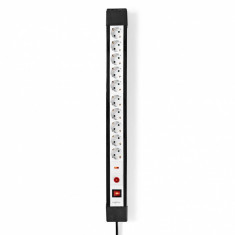 Prelungitor cu protectie 10 prize Schuko 16A 3m Switch On/OFF, EXS103SPF1PRO