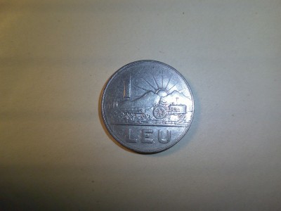 Moneda 1 leu 1966 , cal. F.Buna foto