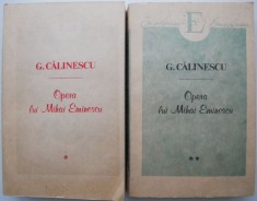 Opera lui Mihai Eminescu (2 volume) &ndash; G. Calinescu