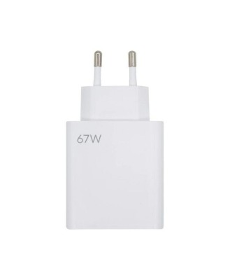 Incarcator Retea Xiaomi USB MDY-12-EH 67W,Turbo Charge, Alb foto