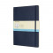 Moleskine Classic Notebook, Extra Large, Dotted, Sapphire Blue, Soft Cover (7.5 X 10)