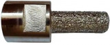 Freza tip deget pt. frezari in gresie portelanata si piatra - diametrul 16mm - prindere M14