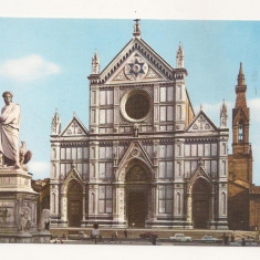 FA36-Carte Postala- ITALIA - Firenze, Basilica di S. Croce, necirculata