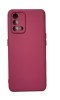 Husa silicon antisoc cu microfibra in interior Oppo A74 Visiniu