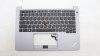 Carcasa superioara cu tastatura palmrest Laptop, Lenovo, ThinkPad E14 Gen 5 Type 21JR, 21JS, 5M11L92652, AM2Y8000100, iluminata, Artic Grey, layout US