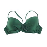 Sutien verde cu bretele subtiri