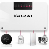 BIRAI SmartHeat Hub Central Wireless RF pentru Termostat de Camera, Controler WiFi pentru Sistem Incalzire Apa, Compatibil Pompa si Centrala, Conectar