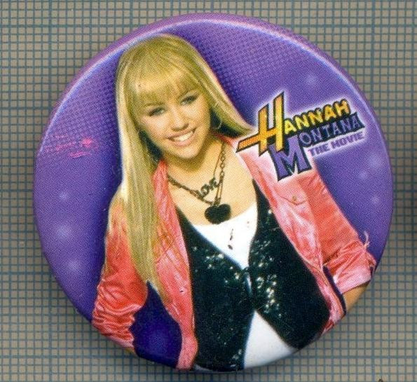 Y 1185 INSIGNA - HANNAH MONTANA - PENTRU COLECTIONARI