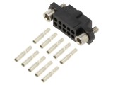 Conector: cablu-cablu/PCB; mufă; mamă; PIN: 10; Datamate J-Tek; 3A