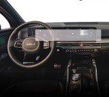 Folie protectie display navigatie si ceasuri de bord Duragon, din silicon, pentru Kia Sorento 2024+, transparenta, anti-shock, kit instalare