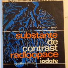 SUBSTANTE DE CONTRAST RADIOOPACE IODATE de I. BIRZU , V. SAVA , 1973