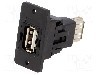 Conector {{Tip conector}}, versiune USB 2.0, {{Orientare spa&amp;#355;iala}}, CLIFF - CP30608NX