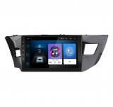 Navigatie Toyota Corolla E170 2013-2018 AUTONAV Android GPS Dedicata, Model Classic, 128GB Stocare, 6GB DDR3 RAM, Display 10&quot; , WiFi, 2 x USB, Bluetoo