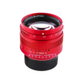 Cumpara ieftin Obiectiv 7Artisans 50mm F1.1 RED pentru Leica M-mount