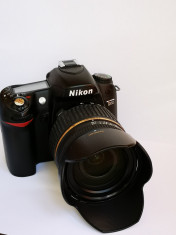 Vand Nikon D80 &amp;amp; obiectiv Tamron foto
