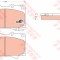 Set placute frana,frana disc LEXUS LX (UZJ100) (1997 - 2008) TRW GDB3197