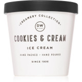 DW Home Creamery Cookies &amp; Cream Ice Cream lum&acirc;nare parfumată 300 g