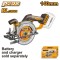 Fierastrau circular de mana 20 v 140 mm, 6300 rpm, brushless fara acumulator - Ingco CSLI1402