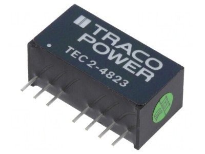 Convertor DC/DC 2W 36-75V la 15V și -15V SIP8 foto