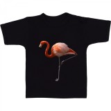 Tricou &quot; Flamingo 3D &quot;