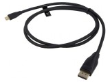 Adaptor DisplayPort la USB C Aurit 1m PVC, Vention