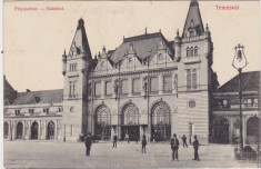 CP Timisoara Gara Temesvar Palyaudvar ND(1903) foto