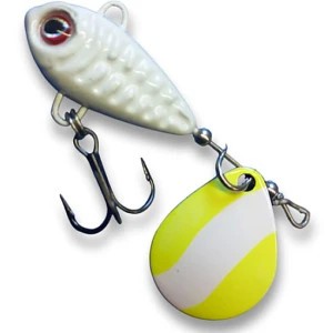 Spinnertail BERTI Skeletonik Pro Half Chartreuse, Alb 1013, 18g foto