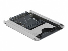 Cititor de carduri 2.5&quot; SATA pentru carduri de memorie CFast, Delock 91753