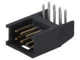 Soclu cablu-placă 2,54mm 8 pini aurit AMPMODU MOD II THT, TE Connectivity