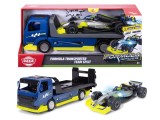 DICKIE TOYS FORMULA RACER SET TRANSPORTATOR FORMULA CU MASINUTA DE CURSE SPLIT 35CM