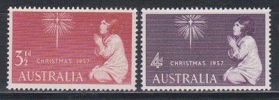 Australia 1957 - Crăciun, MNH foto