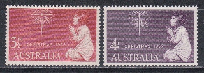 Australia 1957 - Crăciun, MNH