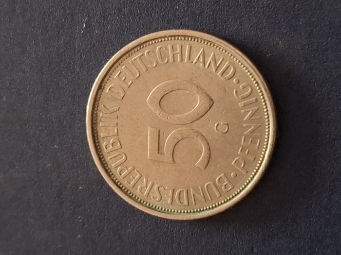 50 pfenning 1973 G