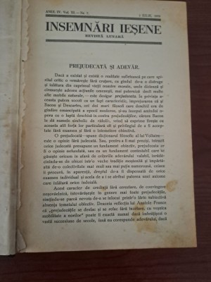 INSEMNARI IESENE == 3 REVISTE COLEGATE 1939 foto
