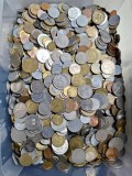 LOT peste 2000 MONEDE STRAINE (10 Kg)
