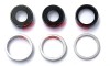 Geam Camera cu Rama Argintie Apple iPhone 13 Pro - Inlocuire Obiectiv Foto, Ambalaj Bulk