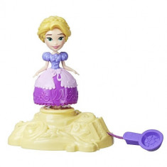 Mini Figurina Disney Princess Rapunzel cu Suport Rotativ foto