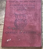 ACTRR01 Act Carnet Consiliu central al sidicatelor de stat din Romania - Carnet de membru